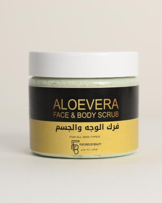 FEATURES OF BEAUTY FACE AND BODY SCRUB ALOEVERA