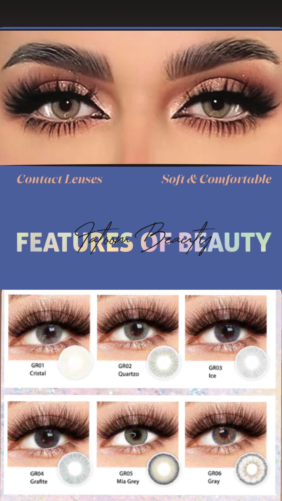 EYE CONTACT LENSES (FATOOM BEAUTY SIGNATURE)