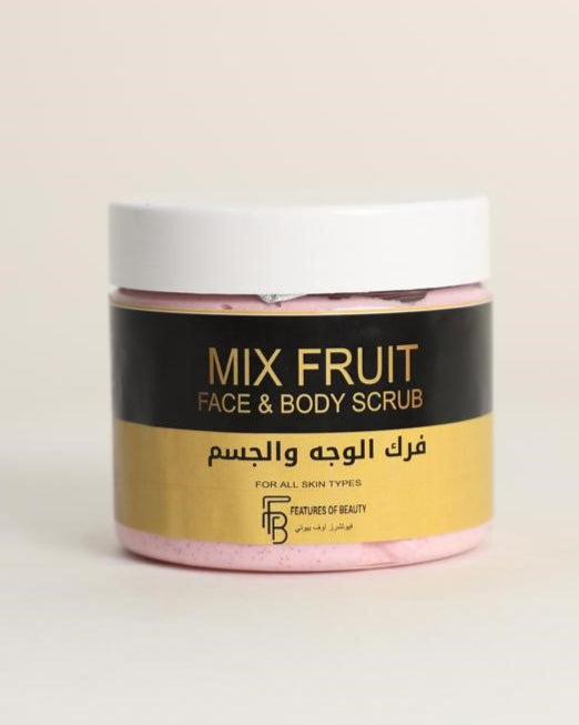 FEATURES OF BEAUTY FACE AND BODY SCRUB MIXFRUIT
