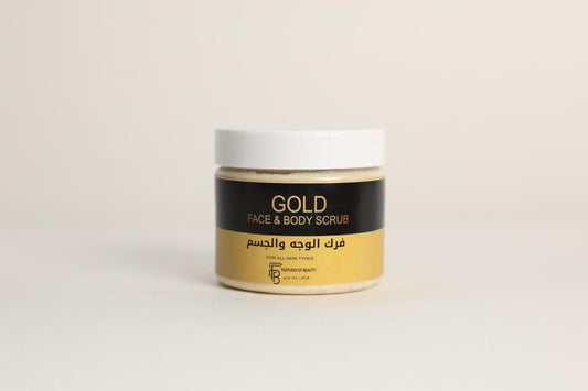 FEATURES OF BEAUTY FACE AND BODY SCRUB  GOLD