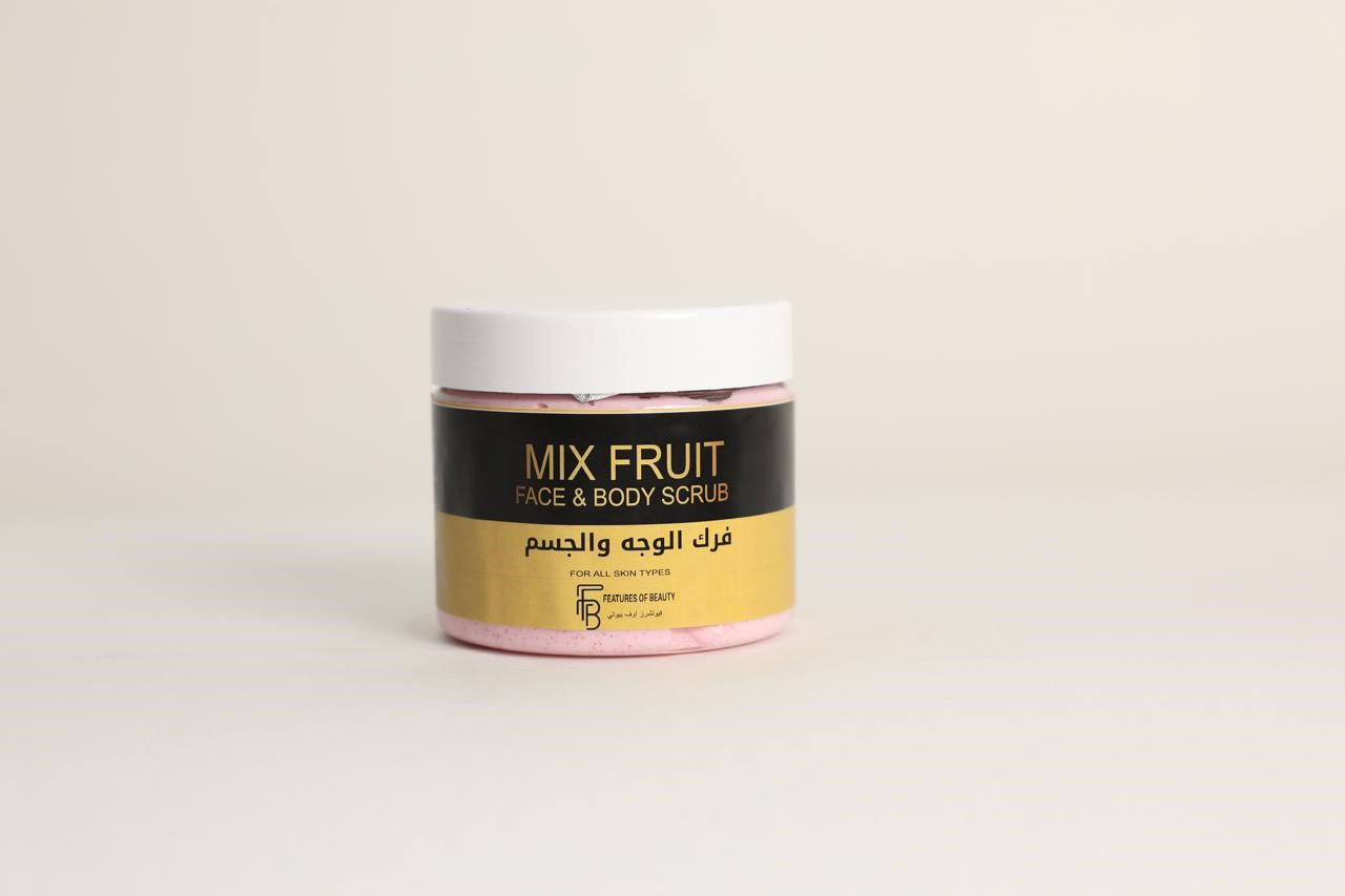 FEATURES OF BEAUTY FACE AND BODY SCRUB MIXFRUIT