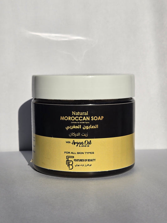 NATURAL MOROCCAN SOAP ARGAN 300ML